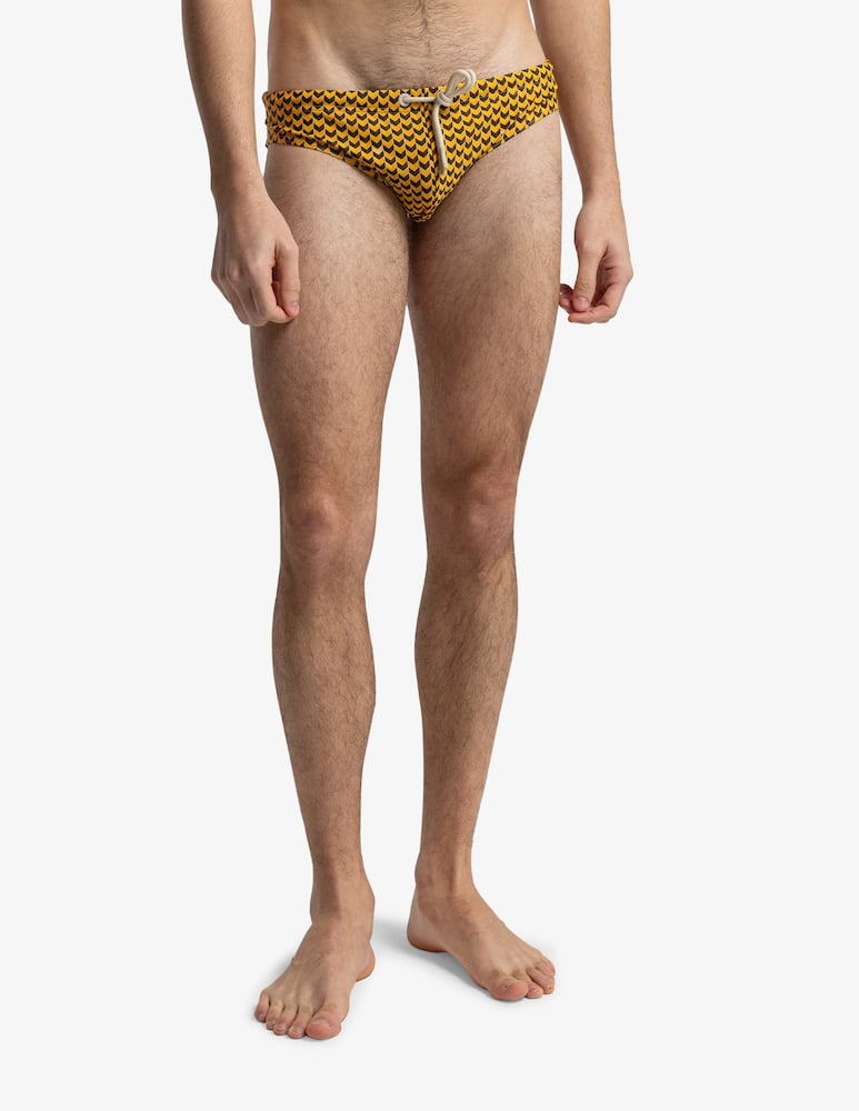 rinascente Mosso Slip mare con stampa