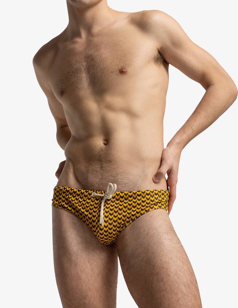 rinascente Mosso Slip mare con stampa