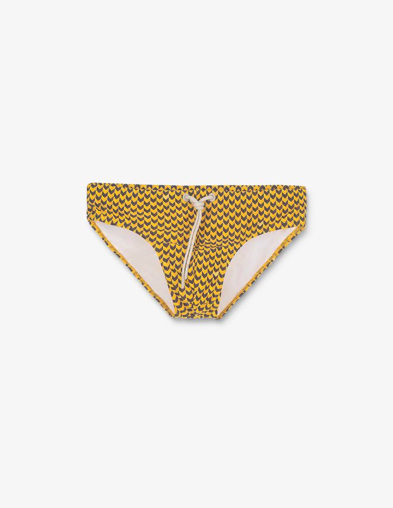 rinascente Mosso Swimbrief fish print slip