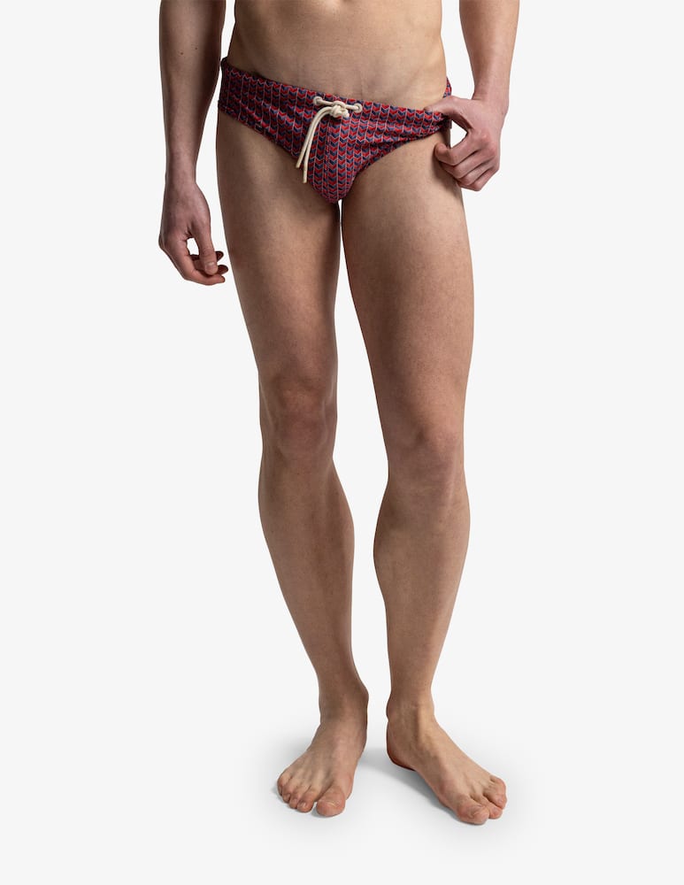 rinascente Mosso Slip mare stampato