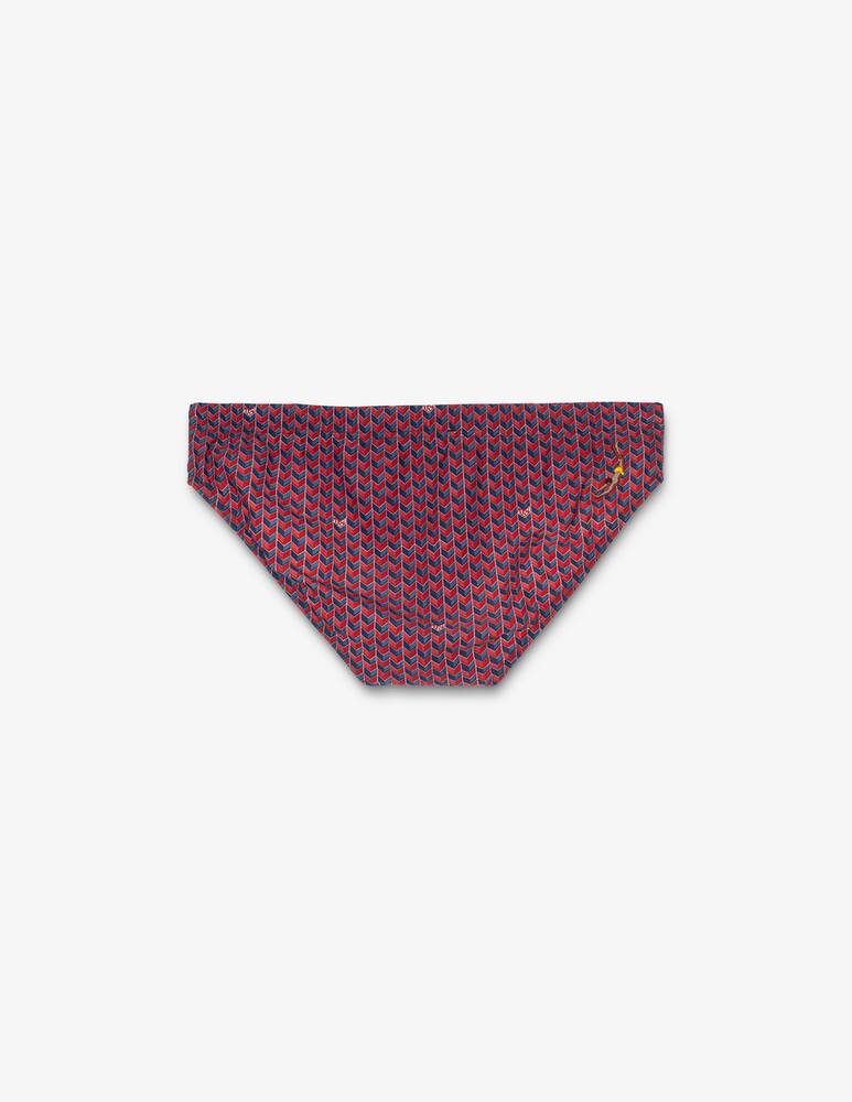 Mosso Fish print swim brief - picture 5