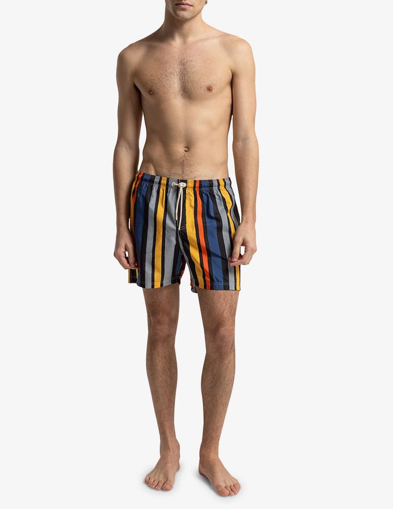 rinascente Mosso Striped swim shorts