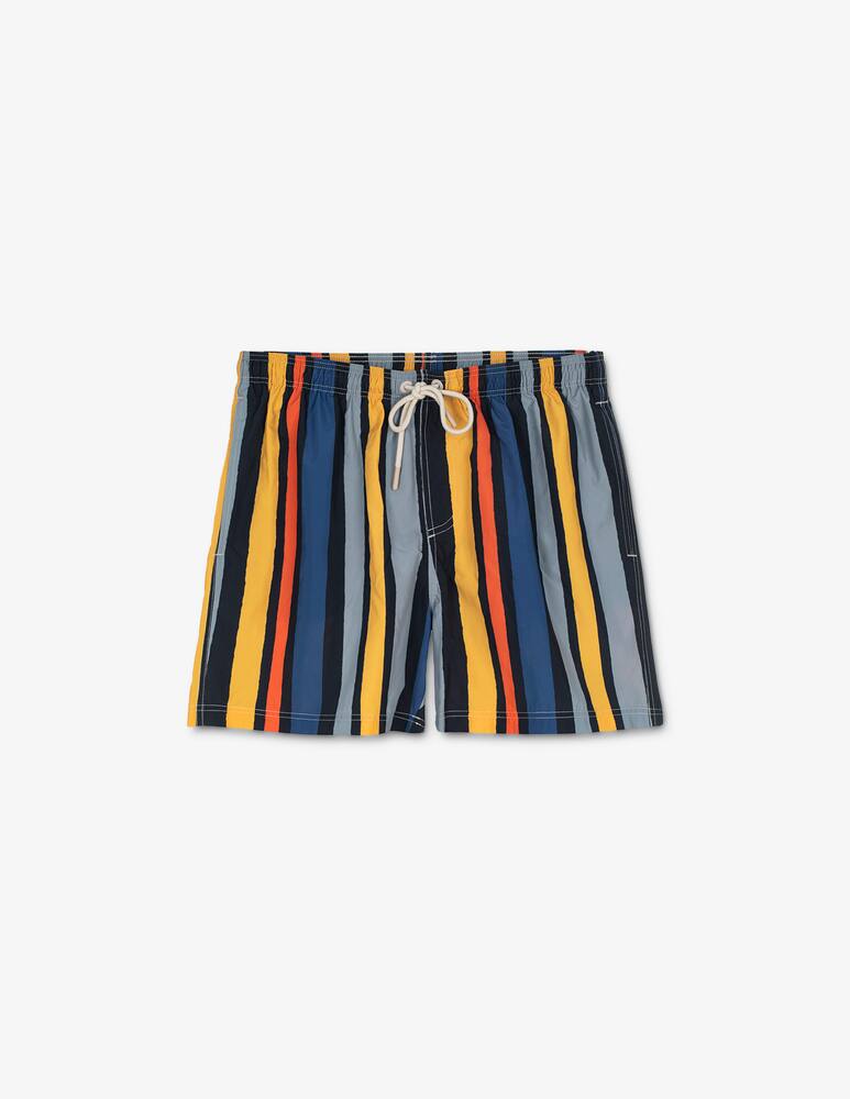 rinascente Mosso Striped swim shorts