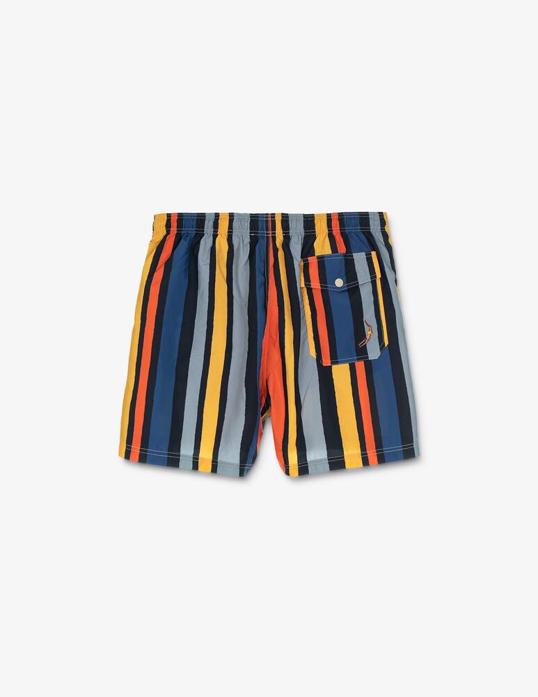 rinascente Mosso Striped swim shorts