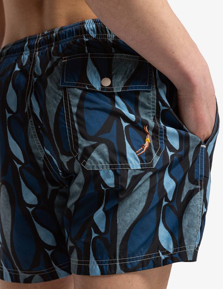 Mosso Fish print swim shorts - picture 3 Mosso Fish print swim shorts - picture 3