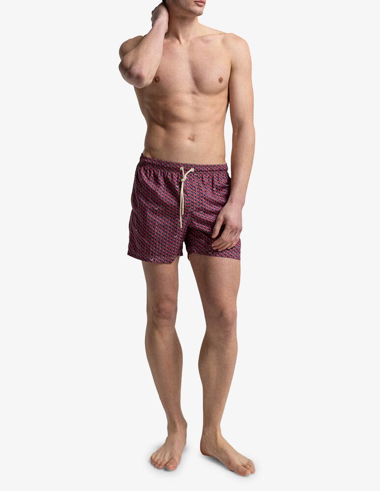 rinascente Mosso Fish print swim shorts