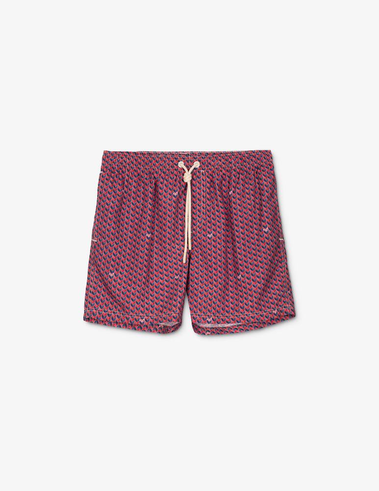 rinascente Mosso Fish print swim shorts