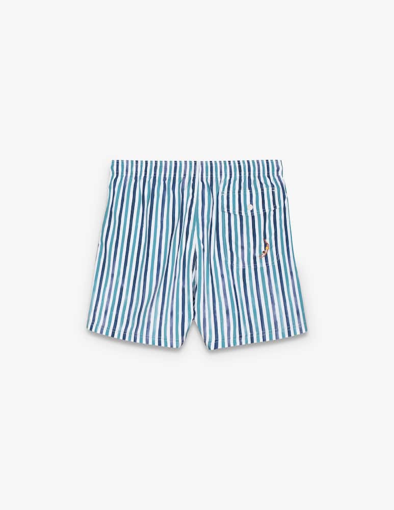 rinascente Mosso Boxer mare stampa righe