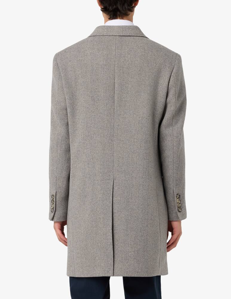 rinascente Manuel Ritz Herringbone double-breasted coat