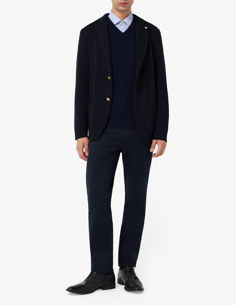 rinascente Manuel Ritz Giacca maglia bottoni oro