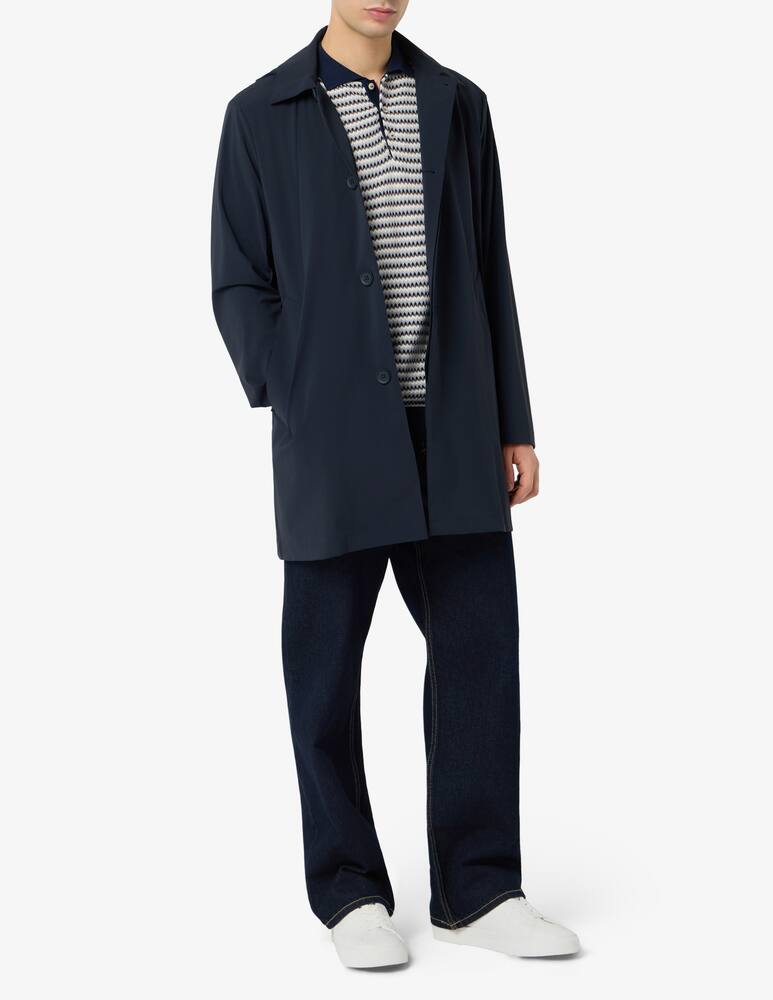 rinascente Manuel Ritz Technical hooded raincoat