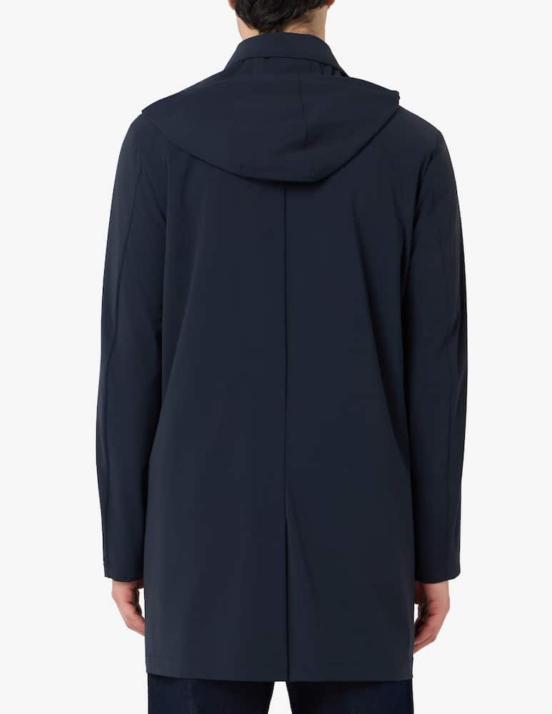 rinascente Manuel Ritz Technical hooded raincoat