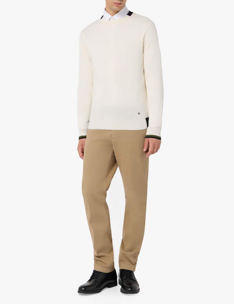 rinascente Manuel Ritz Contrast trim jumper