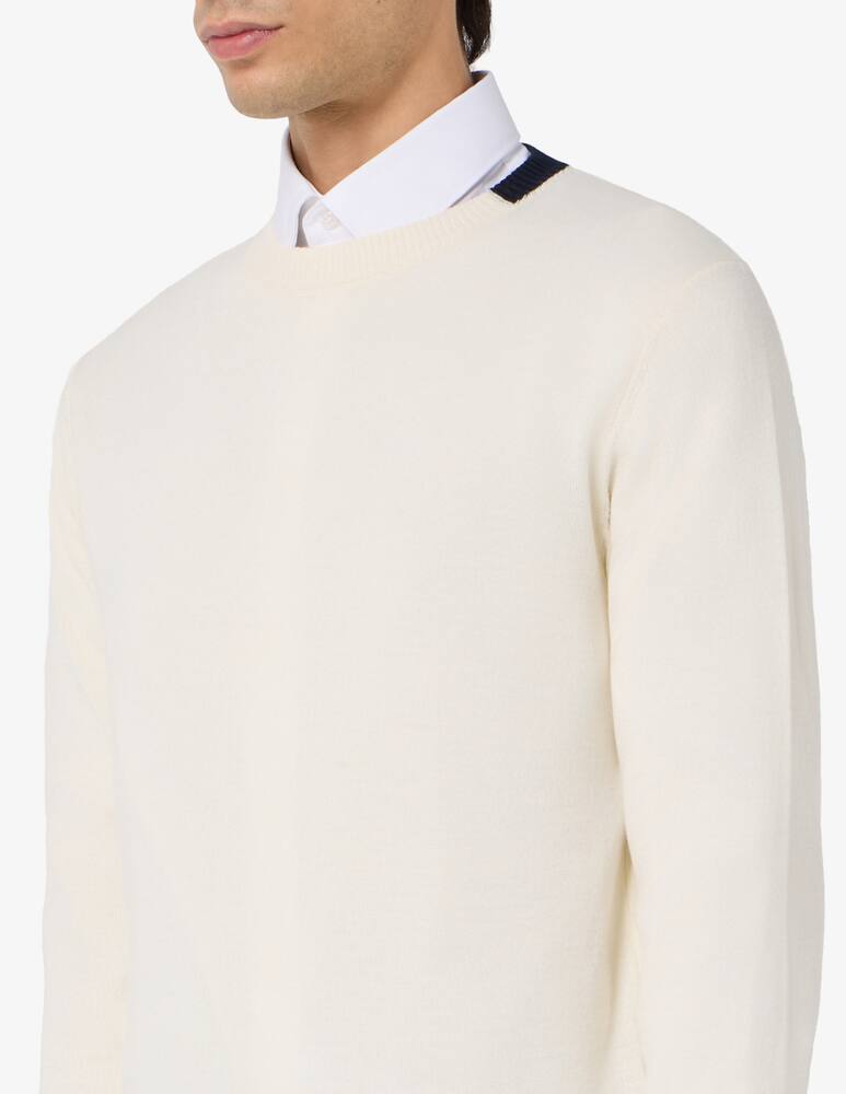 rinascente Manuel Ritz Contrast trim jumper