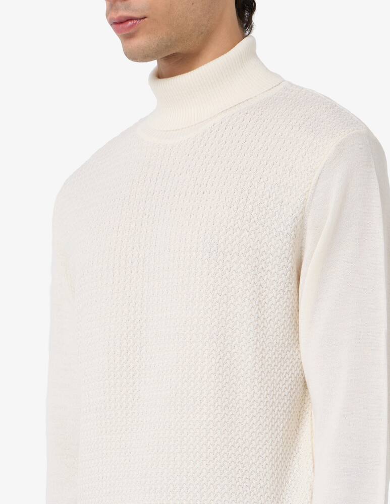 rinascente Manuel Ritz Turtleneck cable-knit jumper