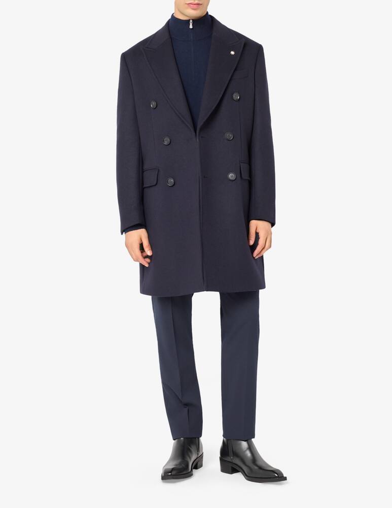 rinascente Manuel Ritz Double-breasted wool coat