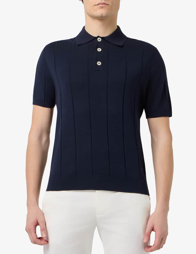 rinascente Manuel Ritz Polo a costa larga verticale