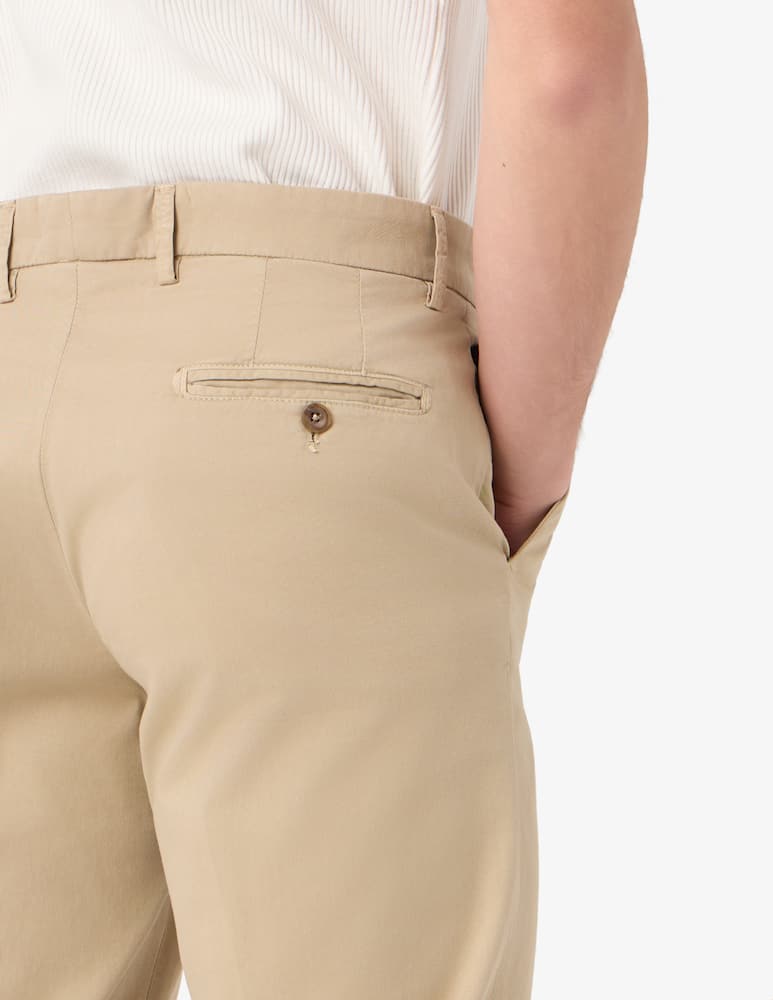 rinascente Paoloni Pantaloni chino tinto capo slim fit