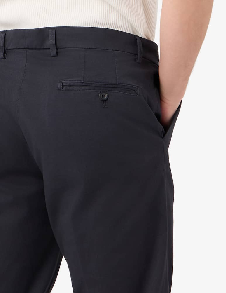 Paoloni Pantaloni chino tinto capo slim fit - immagine 4 Paoloni Pantaloni chino tinto capo slim fit - immagine 4