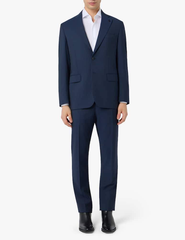 rinascente Paoloni Wool grisaille suit