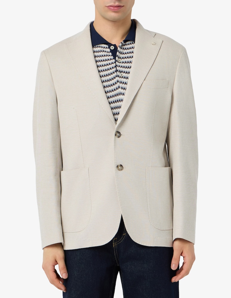 rinascente Manuel Ritz Piquet single breasted jacket