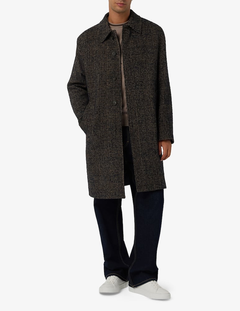 Manuel Ritz Check wool blend coat - picture 2 Manuel Ritz Check wool blend coat - picture 2