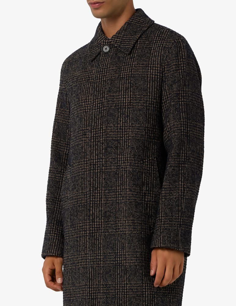Manuel Ritz Check wool blend coat - picture 4 Manuel Ritz Check wool blend coat - picture 4