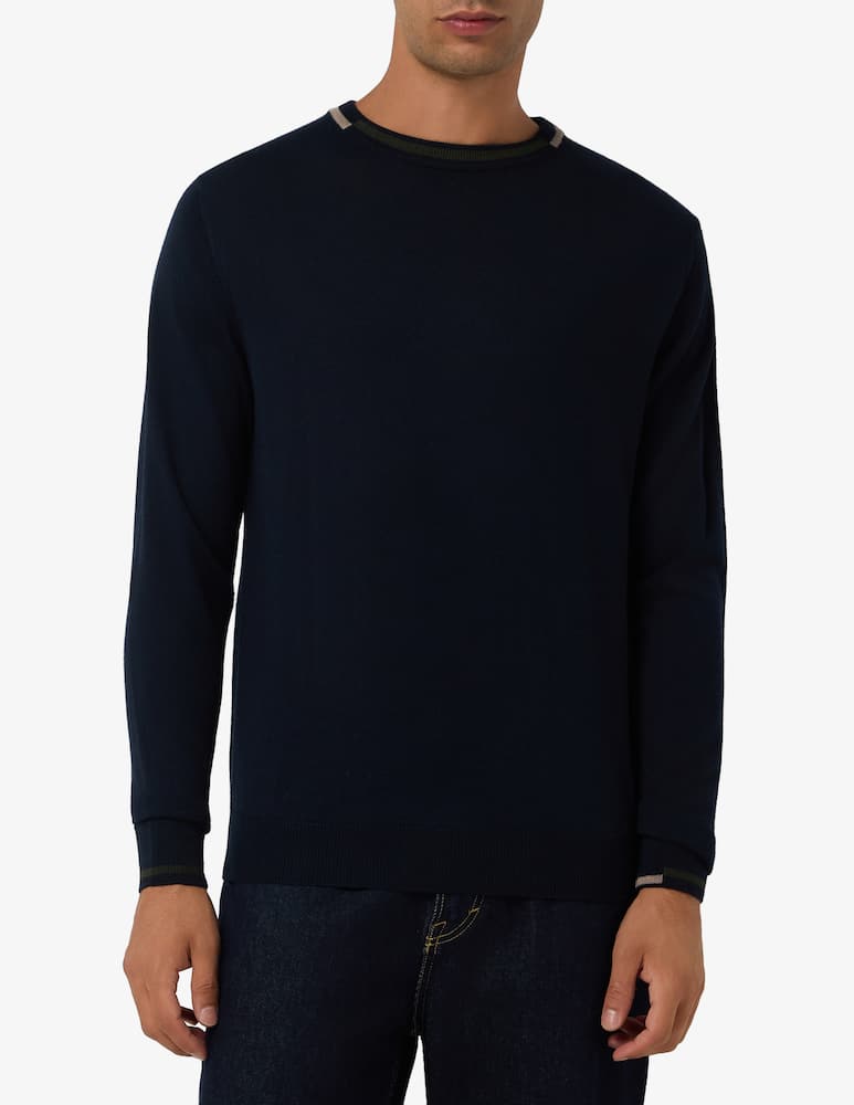 rinascente Manuel Ritz Maglia con bordo a contrasto