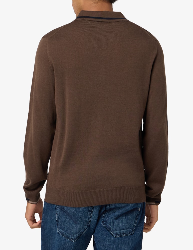 Manuel Ritz Long-sleeve polo shirt - picture 3 Manuel Ritz Long-sleeve polo shirt - picture 3