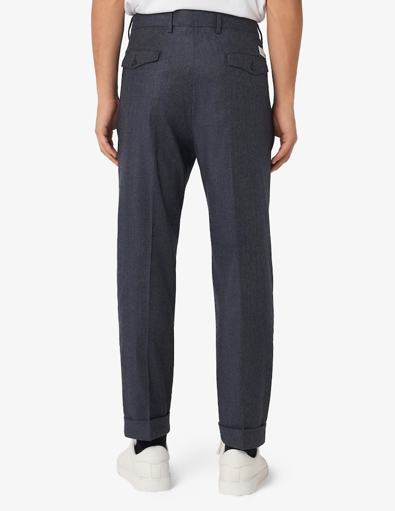 Manuel Ritz Pantaloni 2 pinces Tokyo effetto jeans - immagine 3