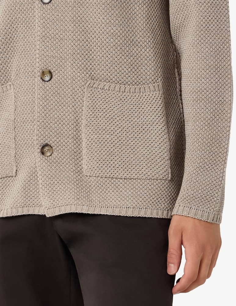rinascente Paoloni Knitted chore jacket