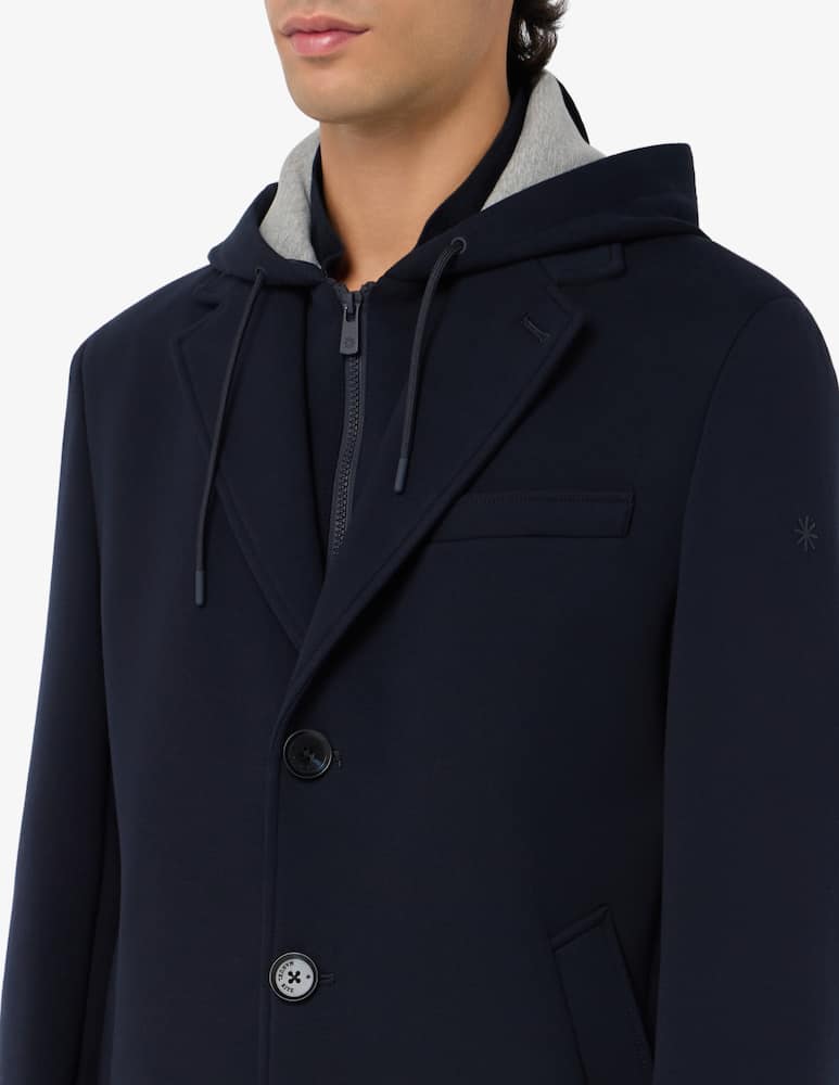 Manuel Ritz Carcoat con cappuccio in neoprene con pettorina staccabile - immagine 4 Manuel Ritz Carcoat con cappuccio in neoprene con pettorina staccabile - immagine 4