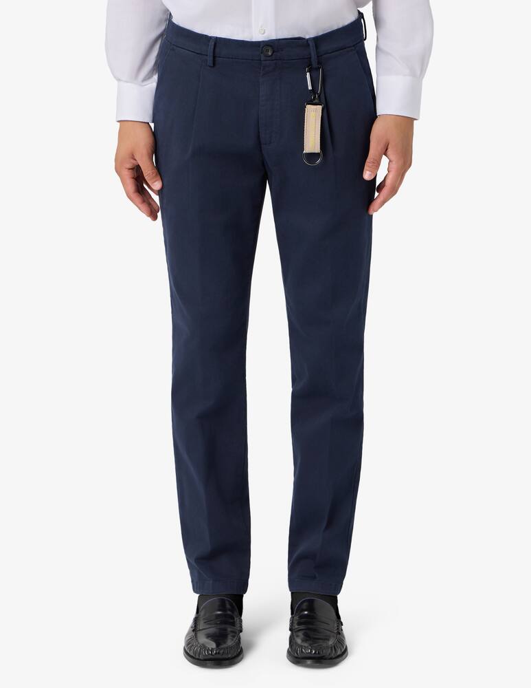 rinascente Manuel Ritz Slim gabardine chino trousers