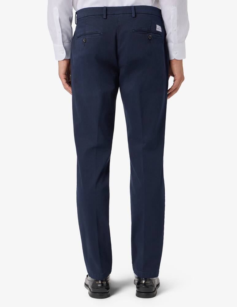 rinascente Manuel Ritz Slim gabardine chino trousers