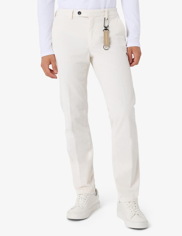 rinascente Manuel Ritz Pantaloni chino Milano in velluto 1000R slim fit