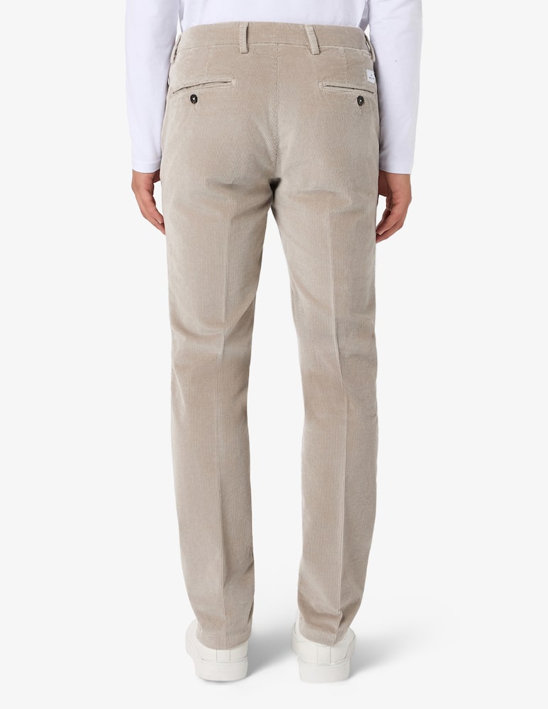 Manuel Ritz Pantaloni chino Milano in velluto 1000R slim fit - immagine 3 Manuel Ritz Pantaloni chino Milano in velluto 1000R slim fit - immagine 3