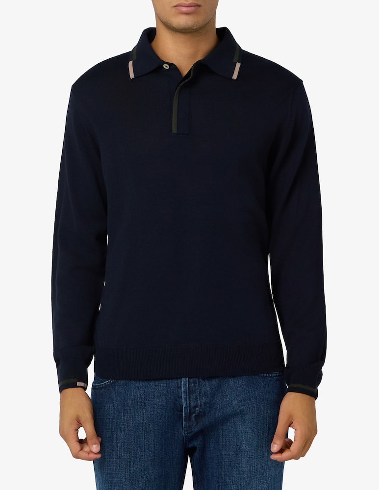 Manuel Ritz long sleeve polo shirt - picture 1 Manuel Ritz long sleeve polo shirt - picture 1
