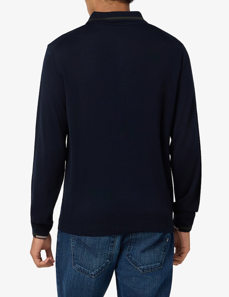 Manuel Ritz long sleeve polo shirt - picture 3 Manuel Ritz long sleeve polo shirt - picture 3