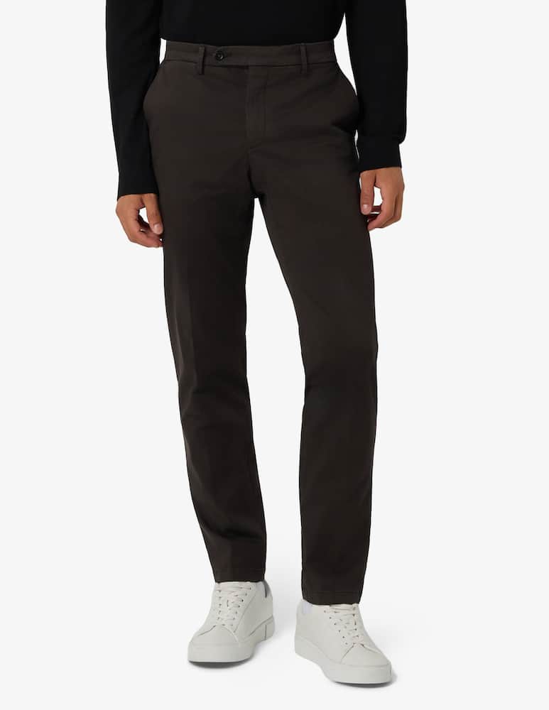 Paoloni Pantaloni chino in gabardina stoppino - immagine 1 Paoloni Pantaloni chino in gabardina stoppino - immagine 1