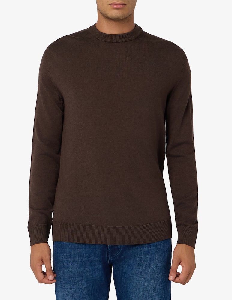 Paoloni Maglia in lana merino délavé - immagine 1 Paoloni Maglia in lana merino délavé - immagine 1