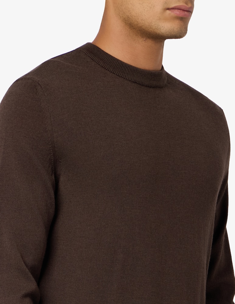Paoloni Maglia in lana merino délavé - immagine 4 Paoloni Maglia in lana merino délavé - immagine 4