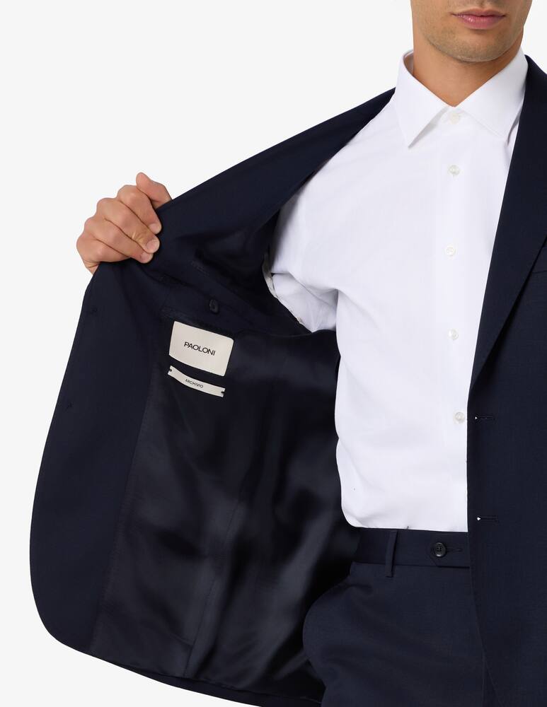 rinascente Paoloni wool stretch suit
