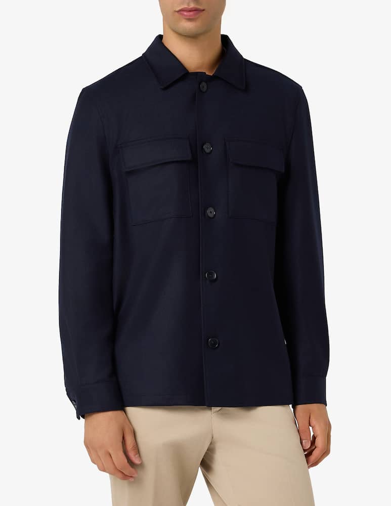 rinascente Paoloni flannel overshirt