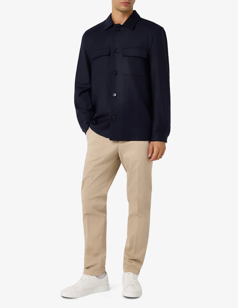 rinascente Paoloni flannel overshirt