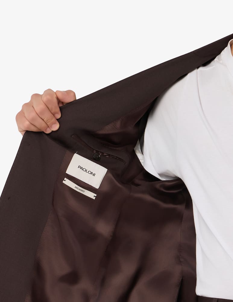 Paoloni Abito in sallia di lana stretch drop 7 - immagine 2 Paoloni Abito in sallia di lana stretch drop 7 - immagine 2