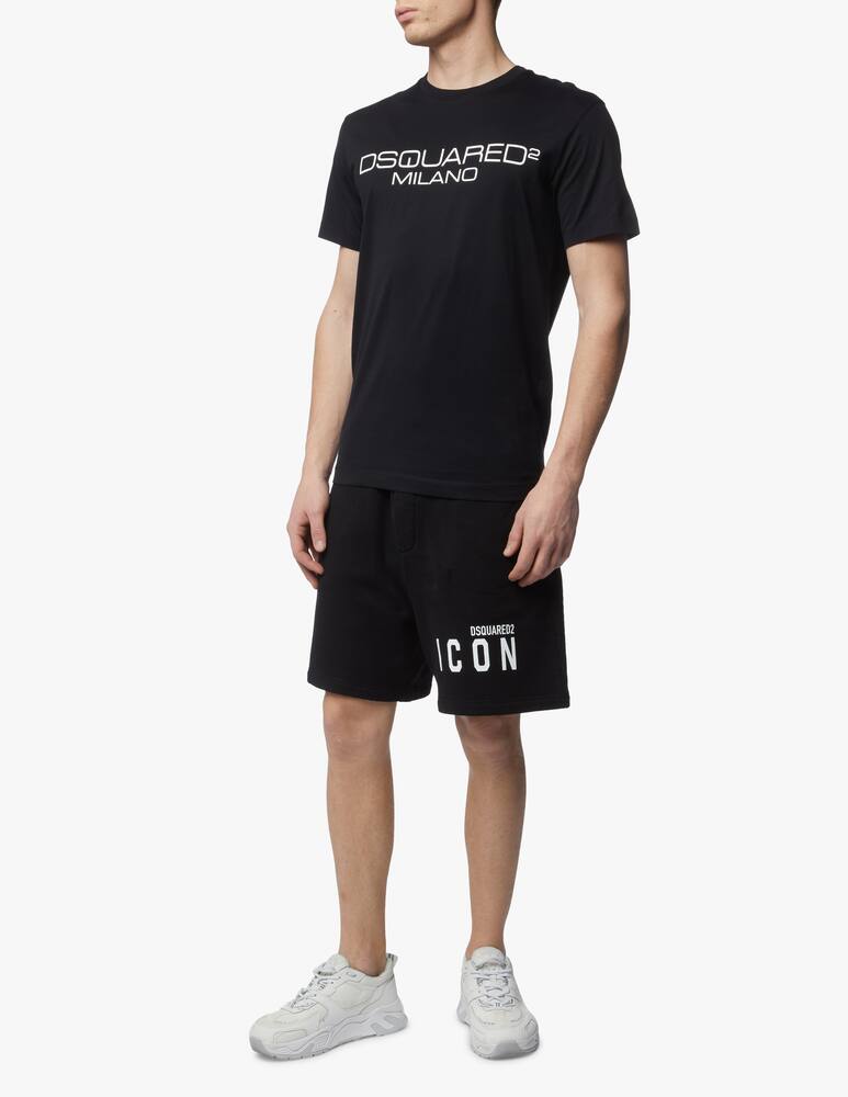 rinascente Dsquared2 Milano logo print t-shirt