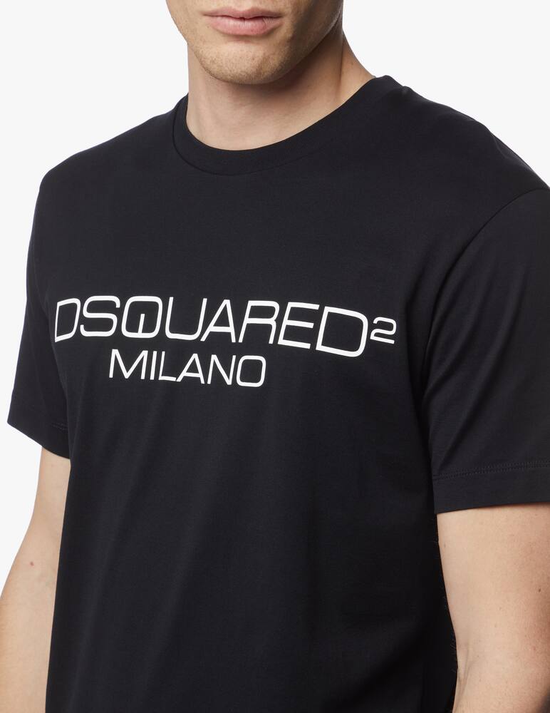 rinascente Dsquared2 Milano logo print t-shirt