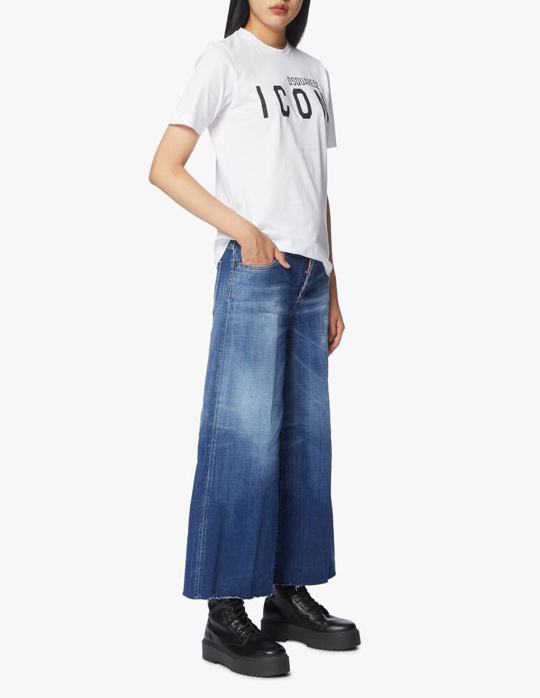 rinascente Dsquared2 Jeans crop a vita media