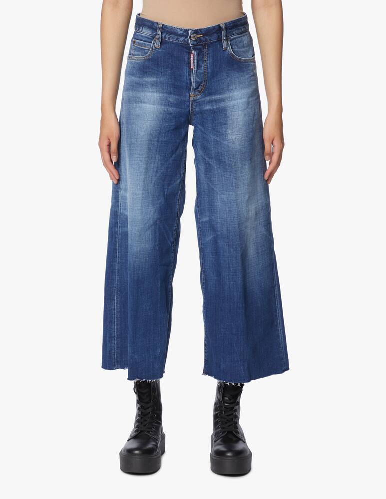 rinascente Dsquared2 Jeans crop a vita media