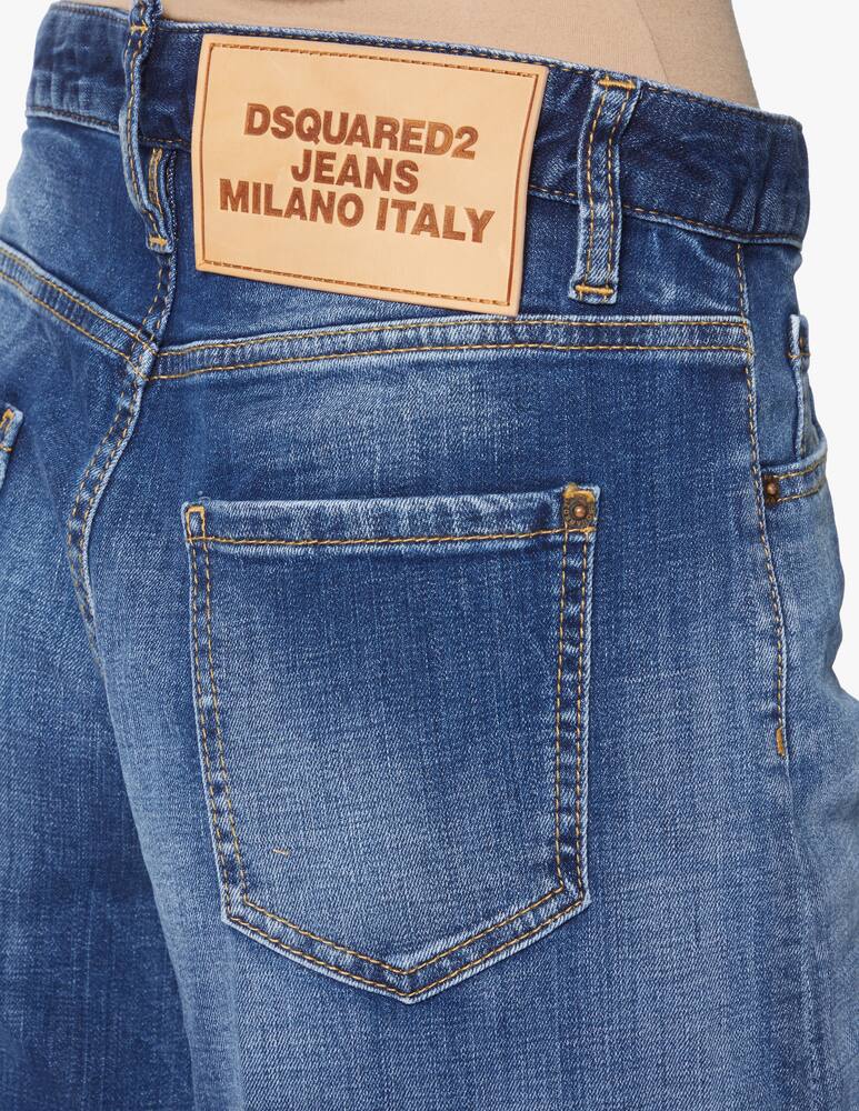 rinascente Dsquared2 Jeans crop a vita media